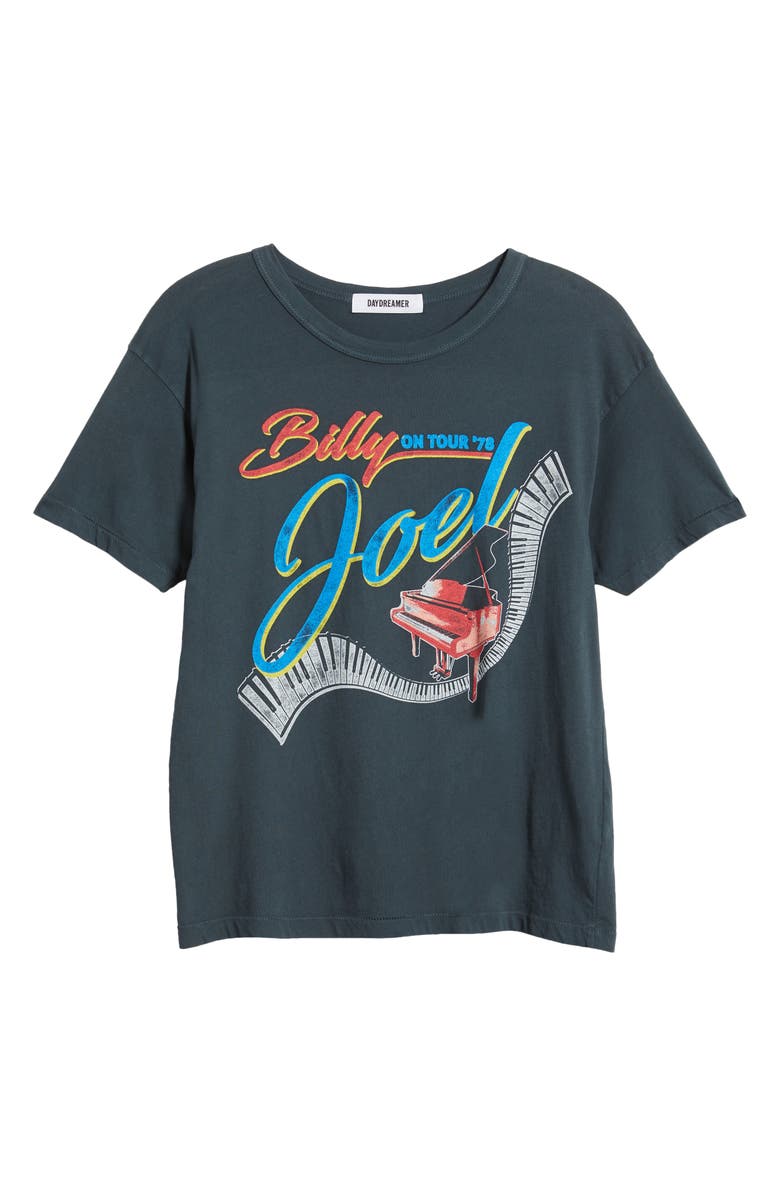 Daydreamer Billy Joel On Tour Cotton Graphic T-Shirt, Alternate, color,