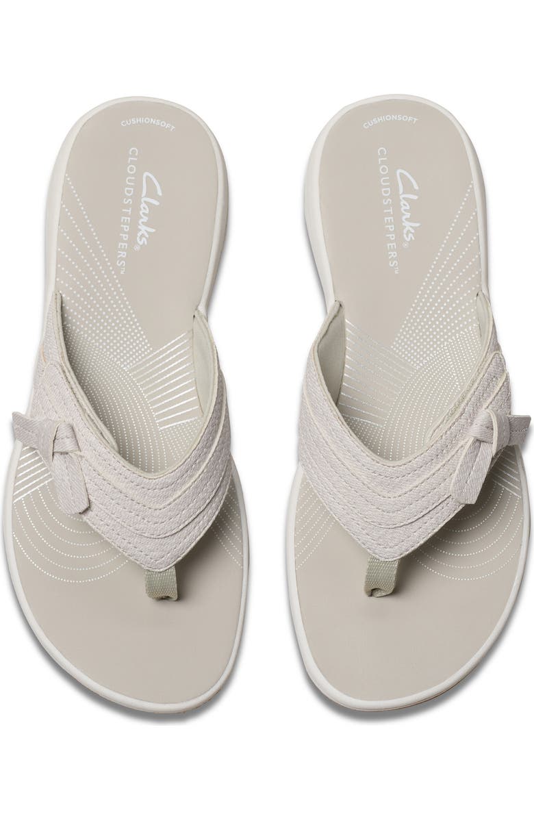 Clarks<sup>®</sup> Breeze Dalia Flip Flop, Alternate, color, Off White