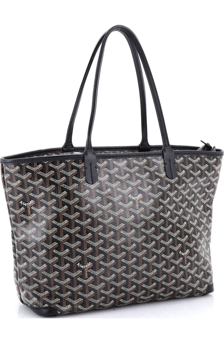 Pre-Owned Goyard Artois Tote Coated Canvas PM, Alternate, color, Black
