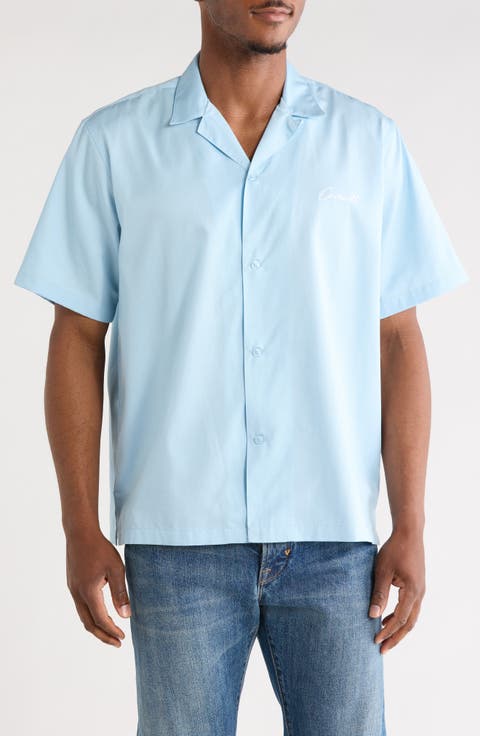 Delray Cotton & Lyocell Camp Shirt