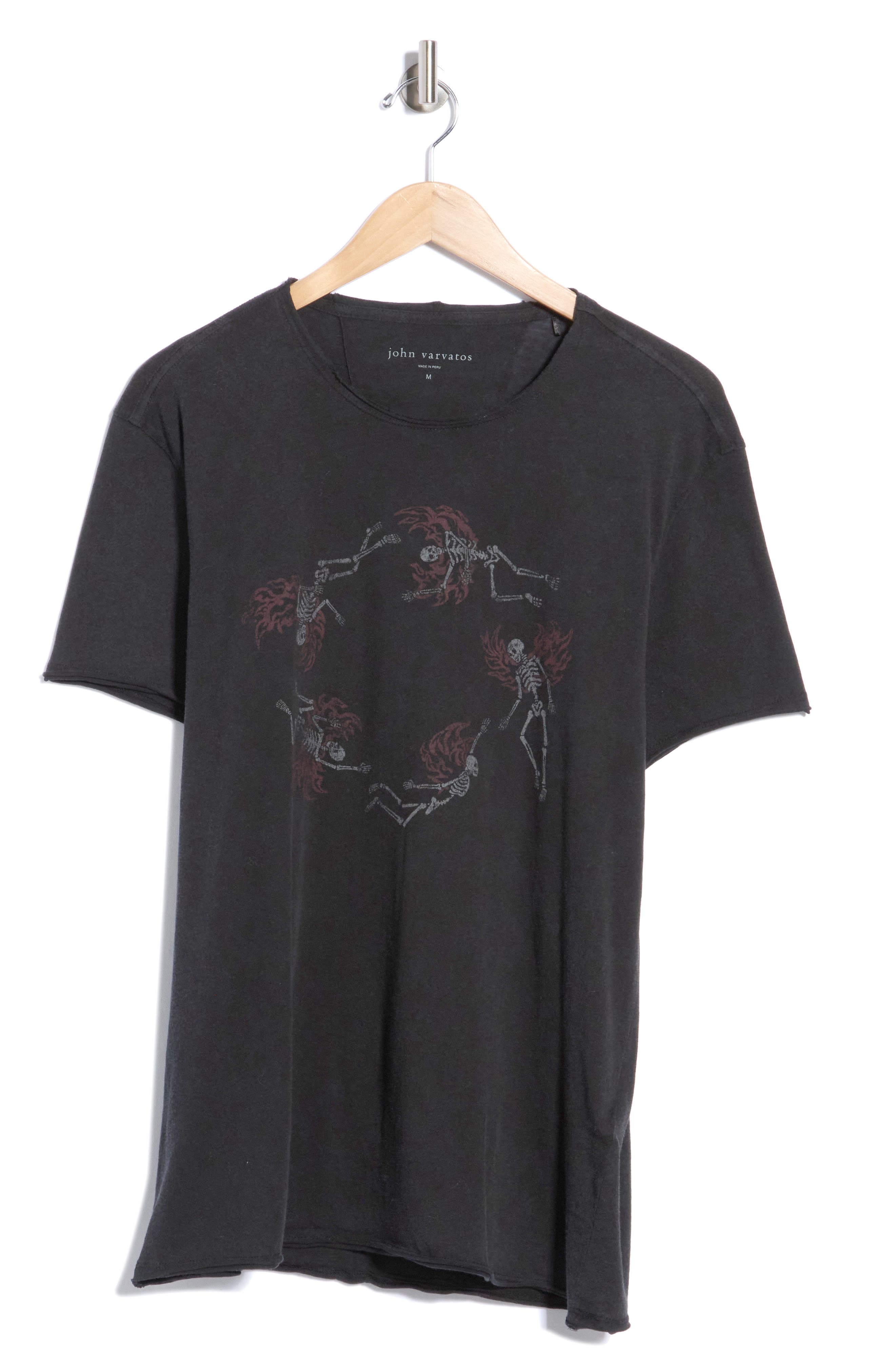 Flying Skeleton Graphic T-Shirt