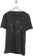 John Varvatos Flying Skeleton Graphic T-Shirt