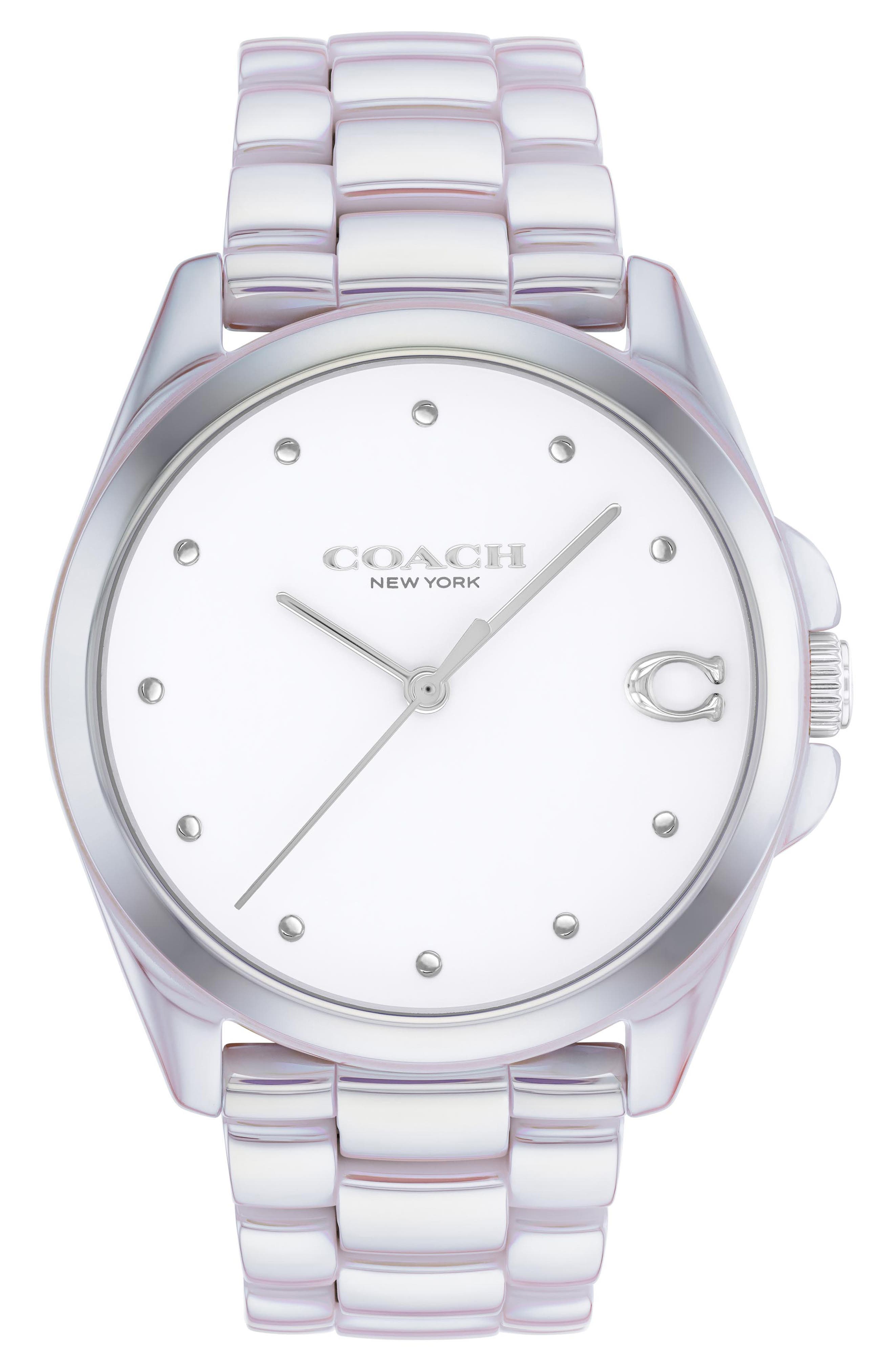 Greyson Ceramic Bracelet Watch, 36mm
