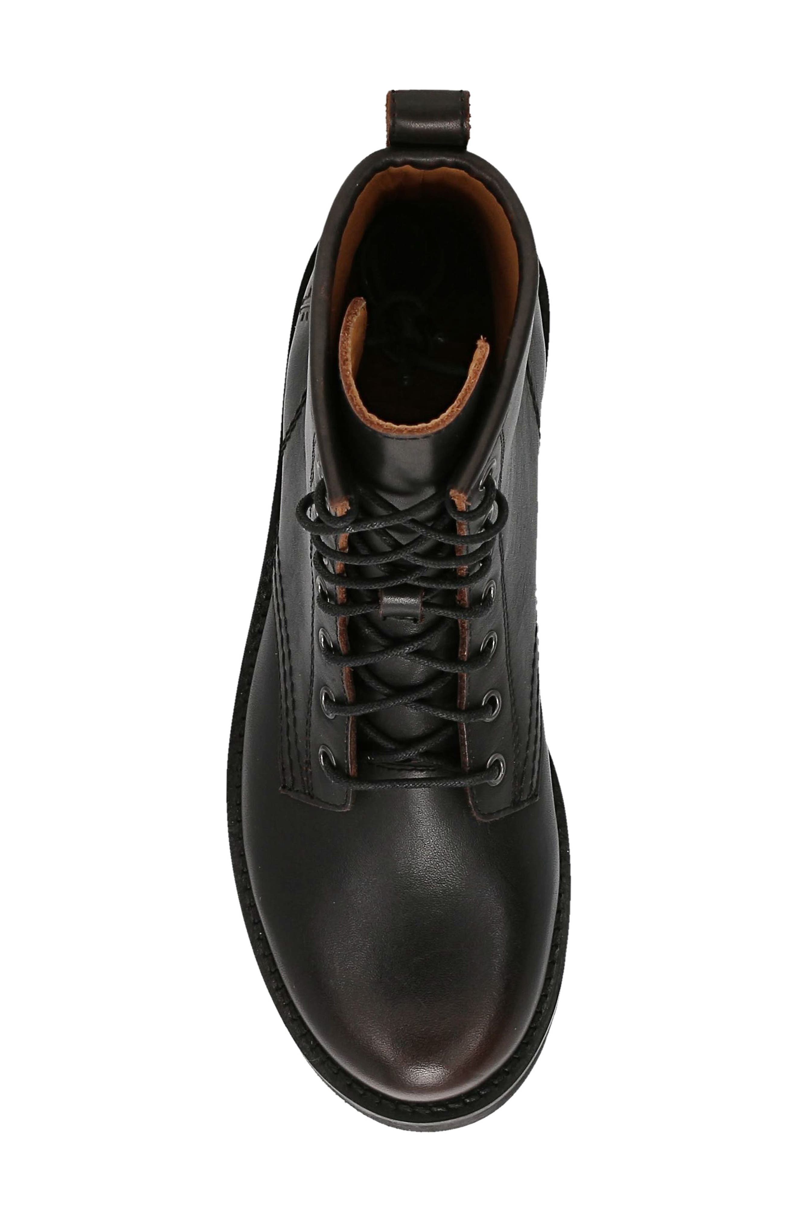 Veronica Flex Combat Boot, Alternate, color, ANTIQUE BROWN