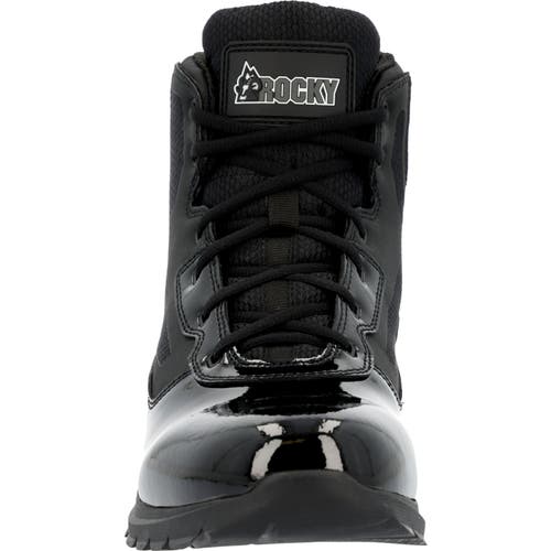Rocky 6" Side Zip Public Service Boot In Black