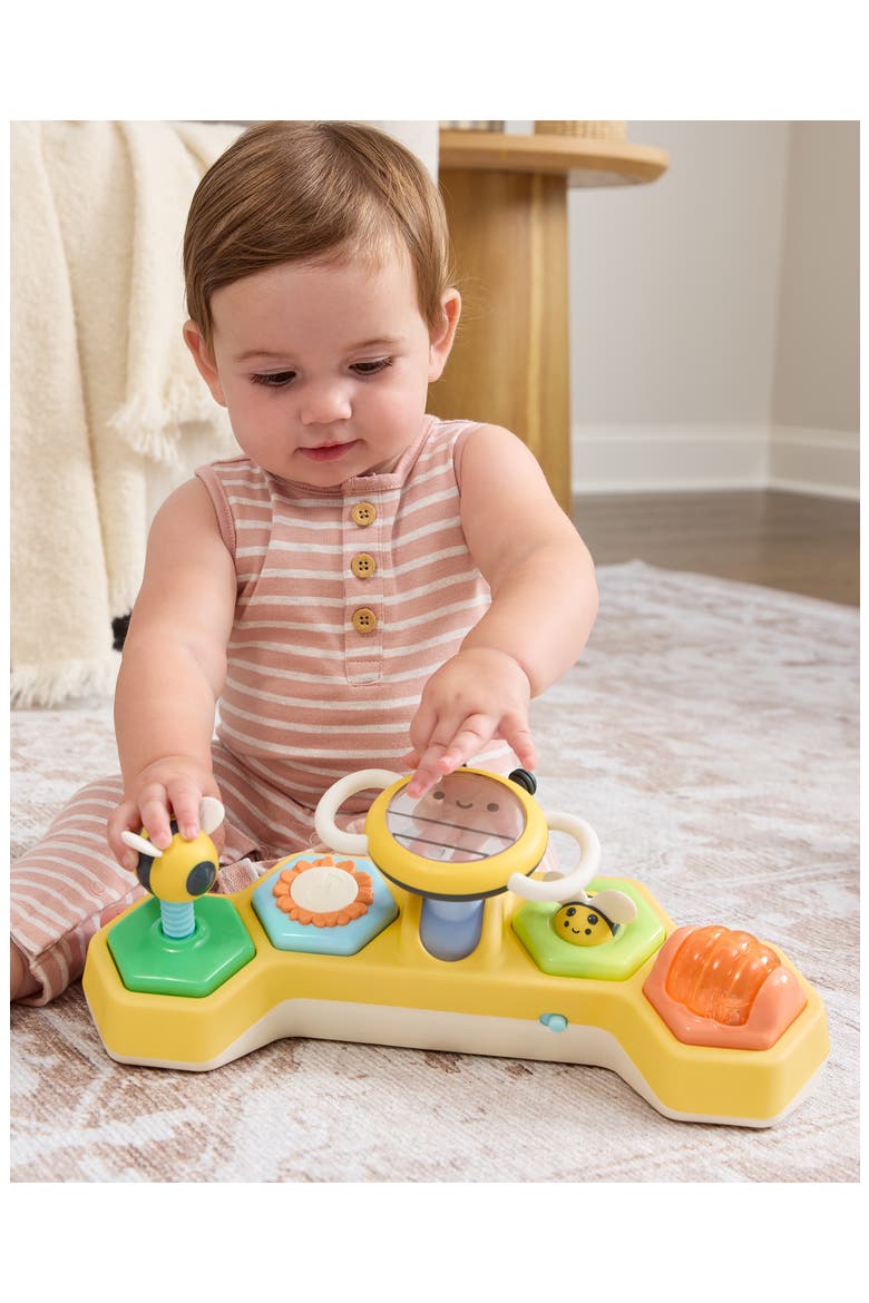 Farmstand Honeycomb Driver Toy, Alternate, color, YELLOW