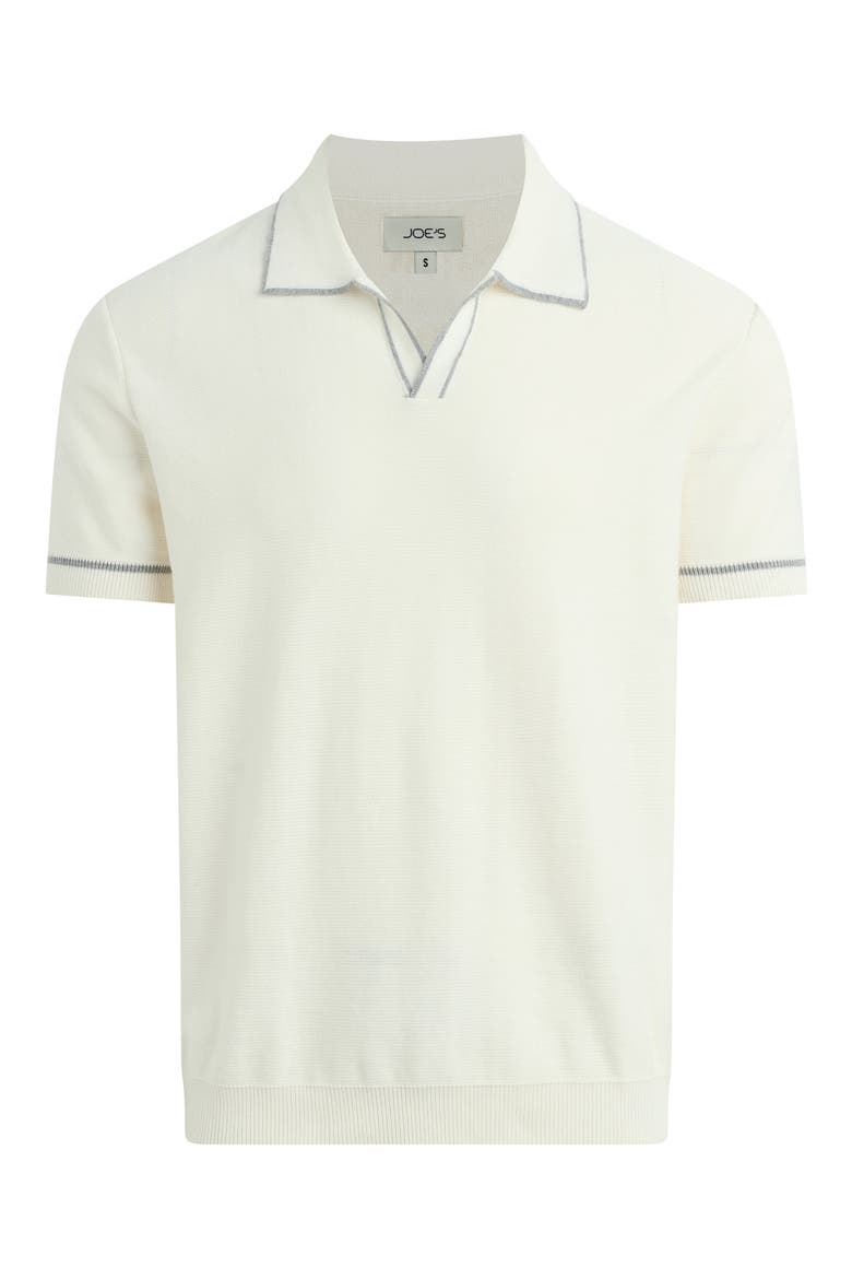 Jimmy Banlon Johnny Collar Polo Sweater, Alternate, color, NATURAL