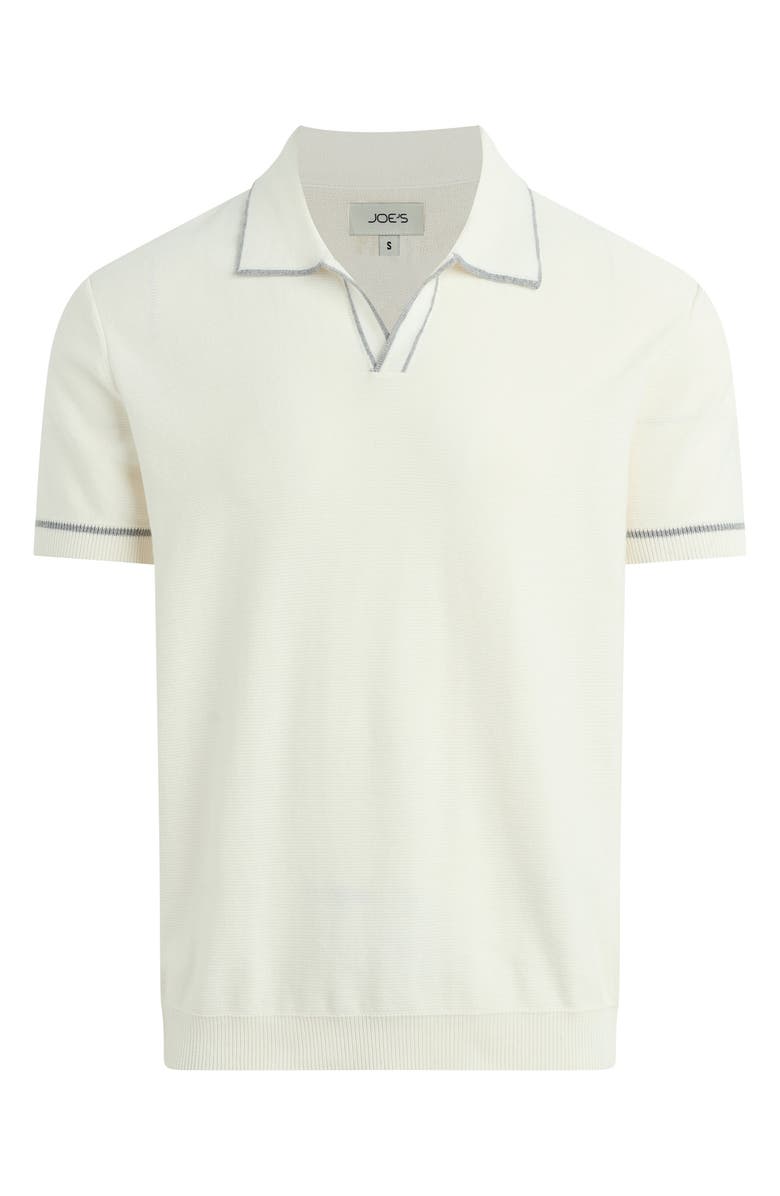 Joe's Jimmy Banlon Johnny Collar Polo Sweater, Alternate, color, Natural