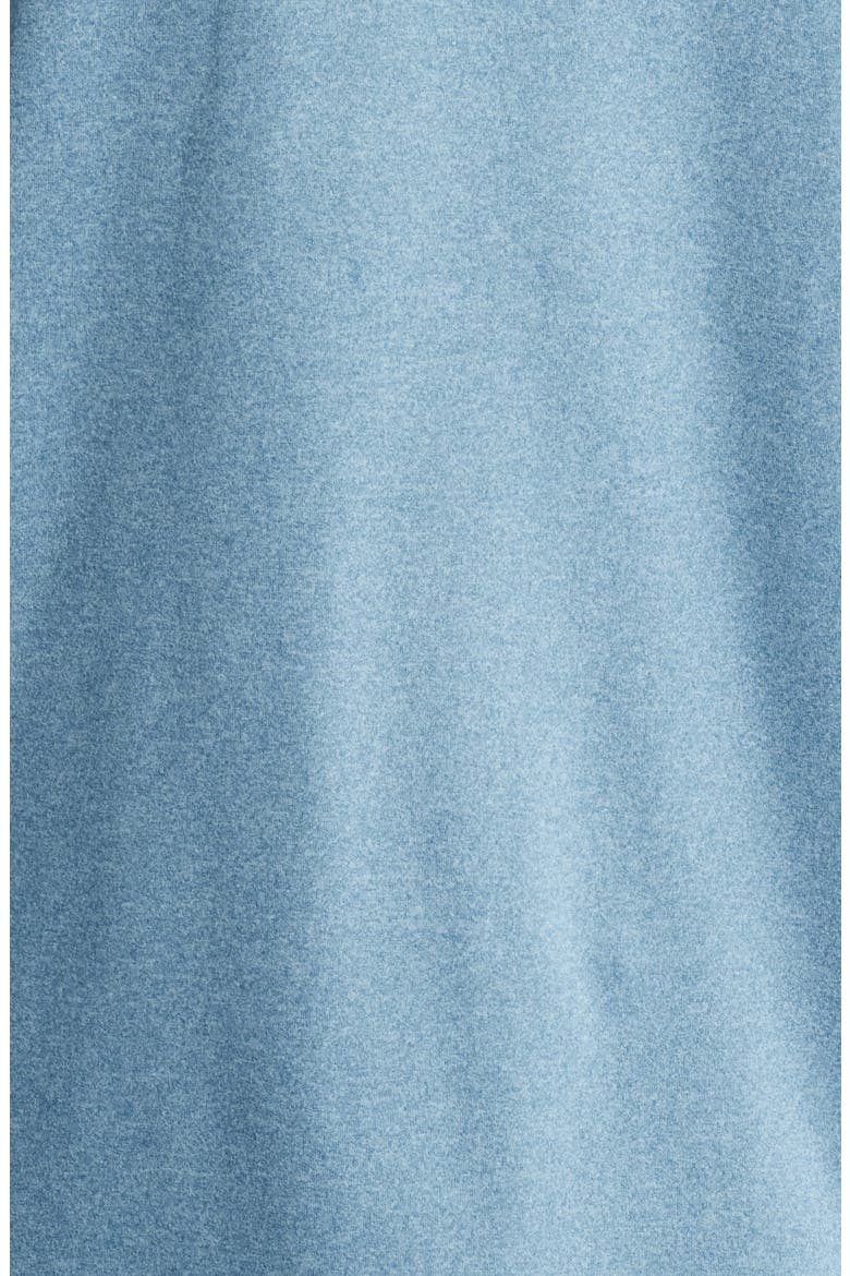 Sun Pro Adapt Long Sleeve Hooded Performance Top, Alternate, color, HEATHER STEEL BLUE