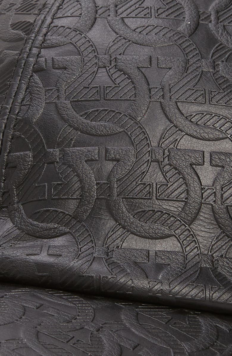 FERRAGAMO Gancini Leather Baseball Cap, Alternate, color,