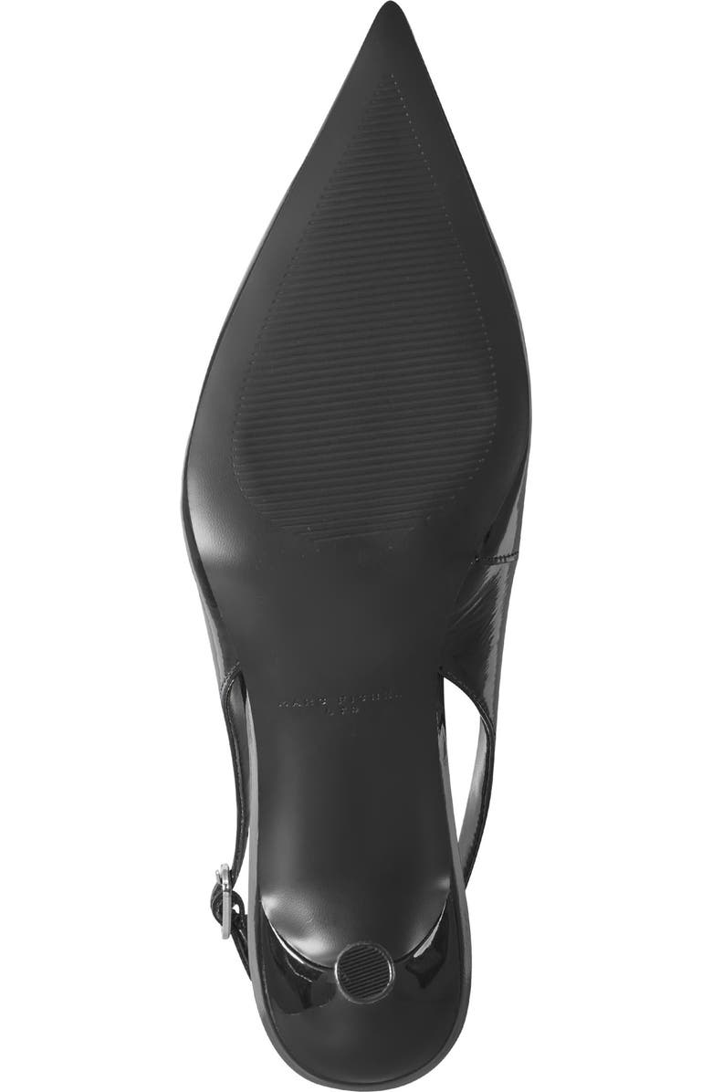 Marc Fisher LTD Reynna Pointed Toe Slingback Pump, Alternate, color, Blk01