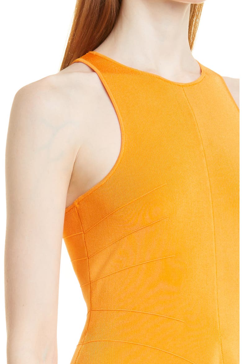 Salny Flippy Knit Dress, Alternate, color, DARK ORANGE