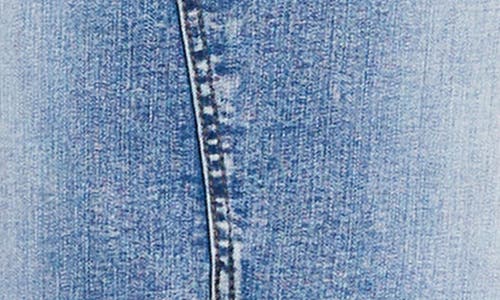 HINT OF BLU HINT OF BLU SPLIT HEM DENIM MIDI SKIRT