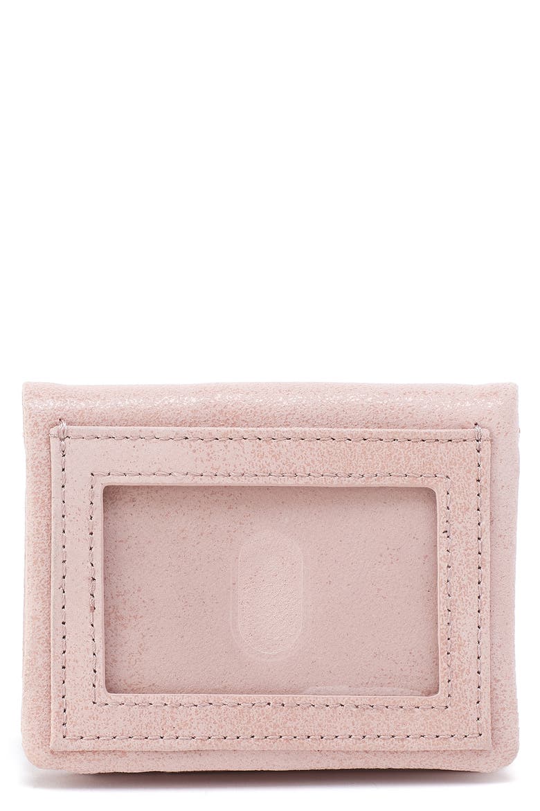 Lumen Leather Compact Wallet, Main, color, BLOSSOM