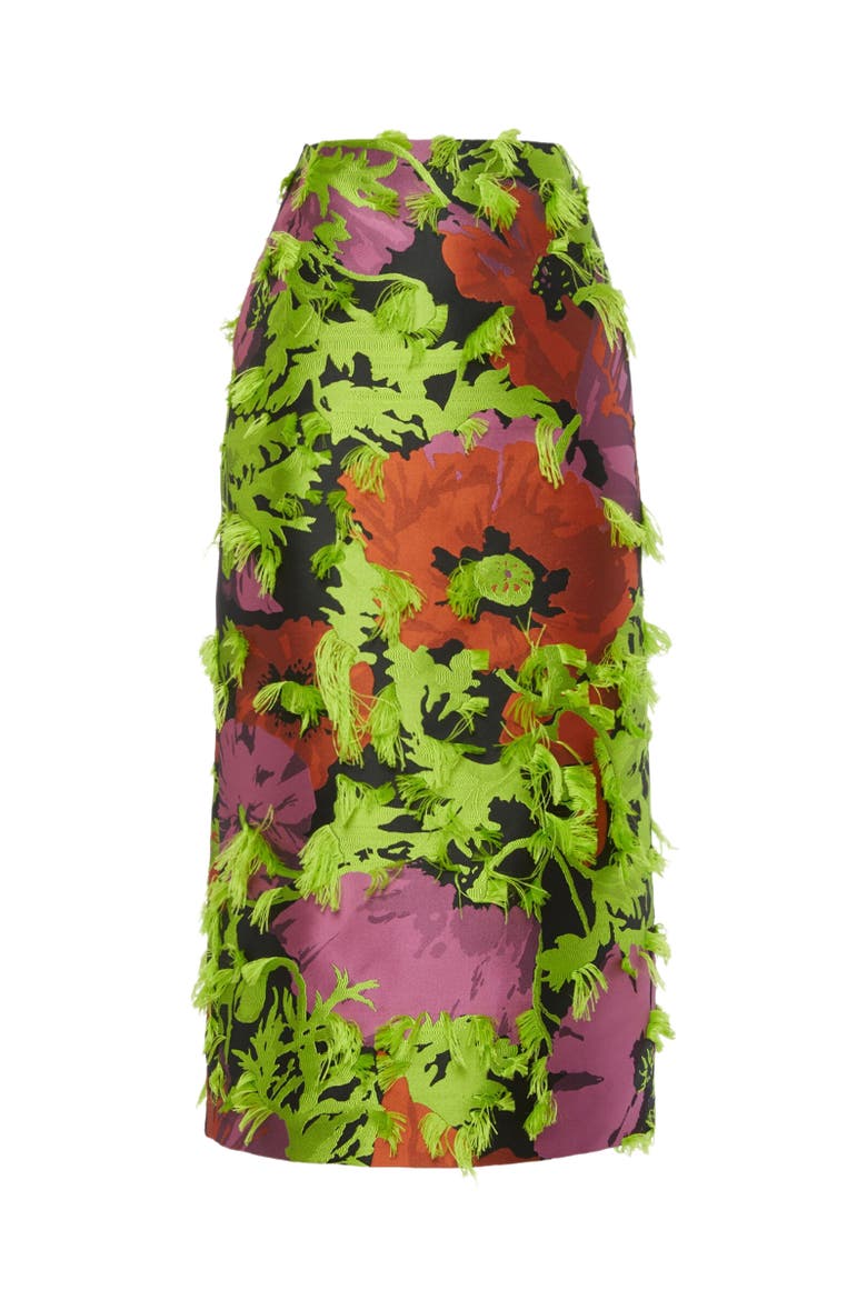 Pencil Skirt Wonderland Fil Coupe Multicolor, Alternate, color, Wonderland Fil Coupe