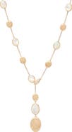 Marco Bicego Siviglia 18K Yellow Gold & Mother-of-Pearl Lariat Necklace