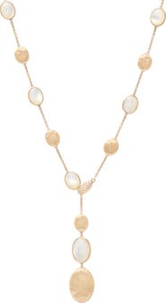 Marco Bicego Siviglia 18K Yellow Gold & Mother-of-Pearl Lariat Necklace