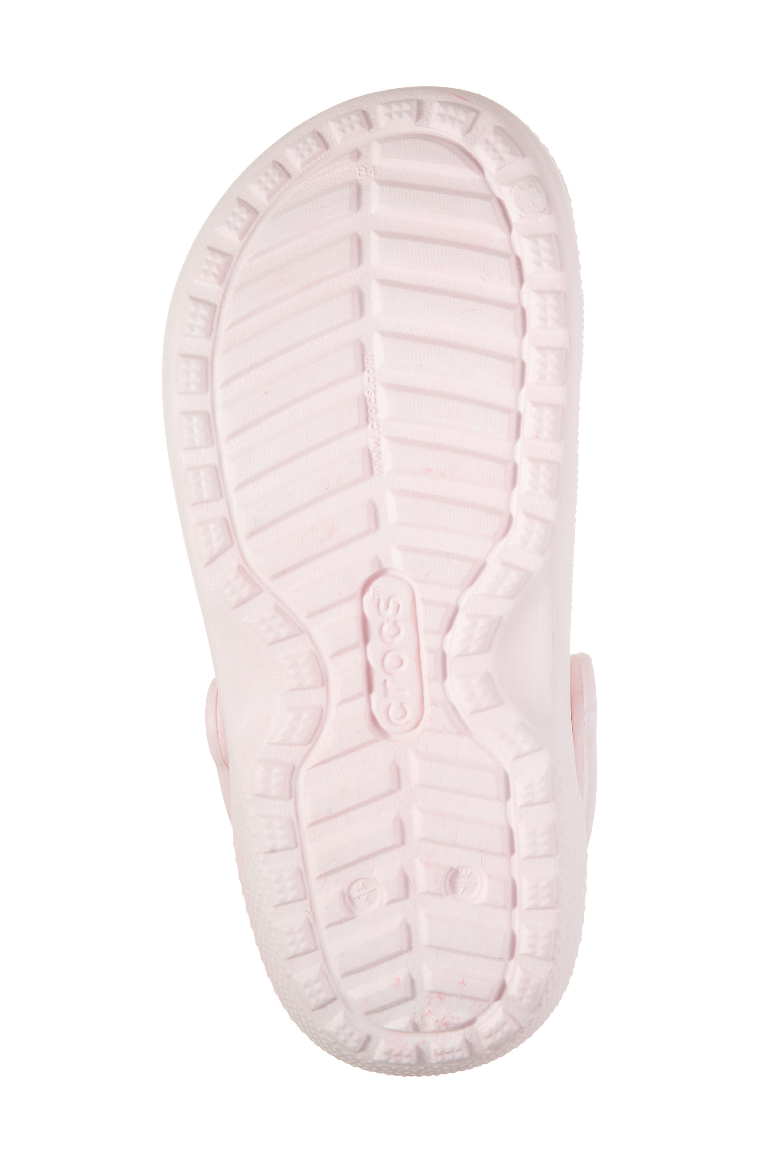 Classic Clog, Alternate, color, POWDER PINK SWIRL