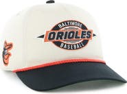 '47 Men's '47 Natural/Black Baltimore Orioles Frame Out Hitch Adjustable Hat