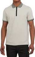 DKNY SPORTSWEAR Tremont Quarter Zip Polo