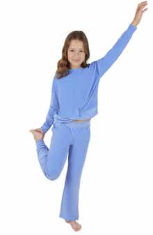 YOGALICIOUS Kids' Rib Velour Sweatshirt & Sweatpants