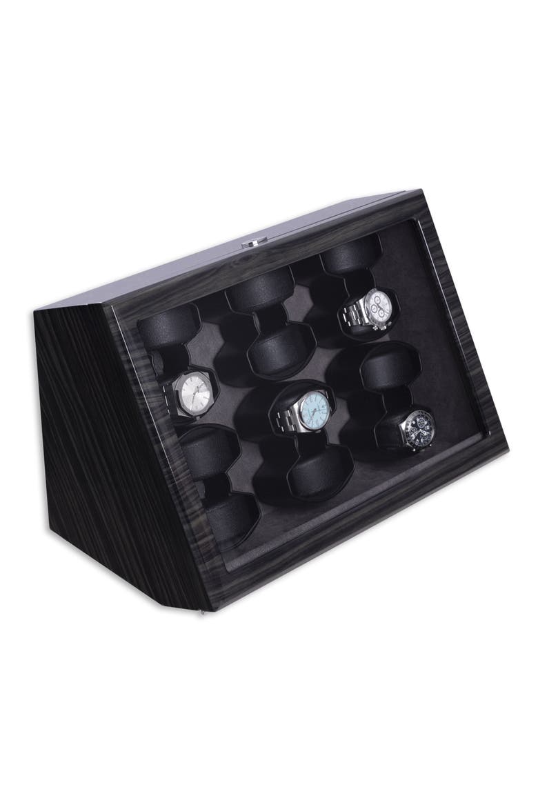 Cosmo 12-Watch Winder & Case, Main, color, GREY