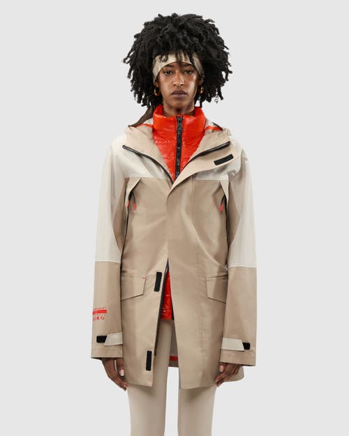 Shop Alpenhaus Unisex Valmorel 3-in-1 Hooded Raincoat In Stone