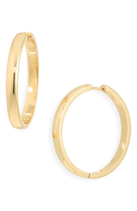 Classic Large Hoop Earrings