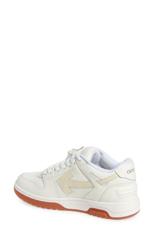 Off-white Out Of Office Lace-up Sneakers In White Beige