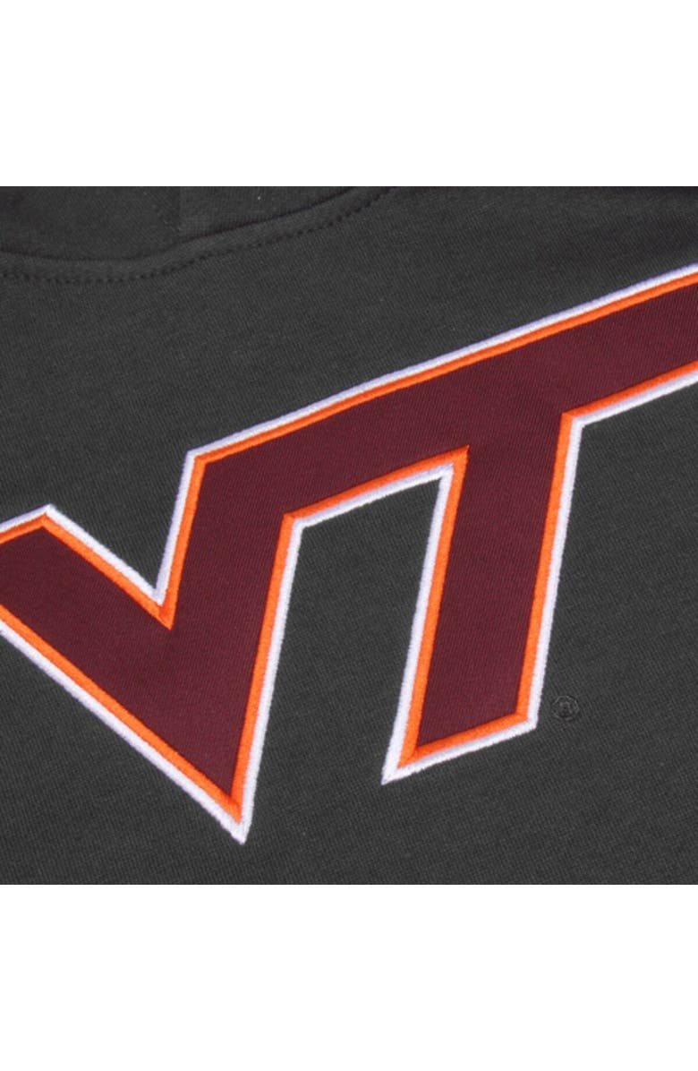 STADIUM ATHLETIC Youth Stadium Athletic Charcoal Virginia Tech Hokies Big Logo Pullover Hoodie, Alternate, color, Charcoal