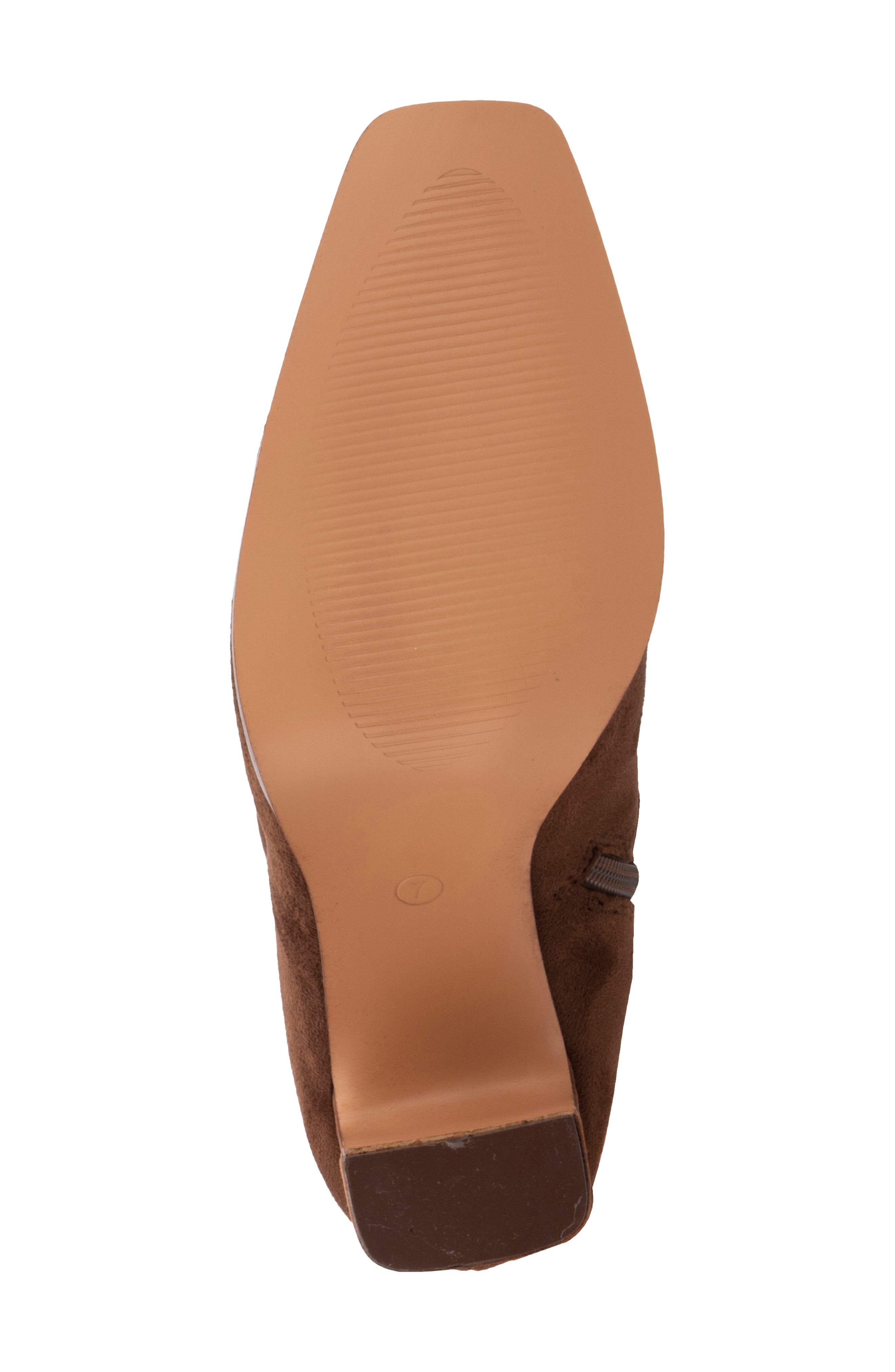 NEW YORK AND COMPANY Damaris Faux Suede Tall Boot, Alternate, color, Cognac