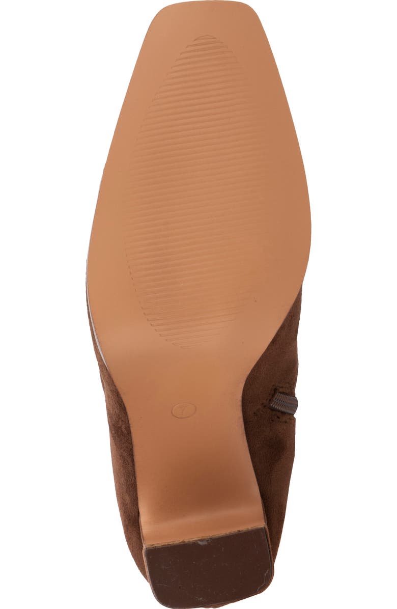 NEW YORK AND COMPANY Damaris Faux Suede Tall Boot, Alternate, color, Cognac