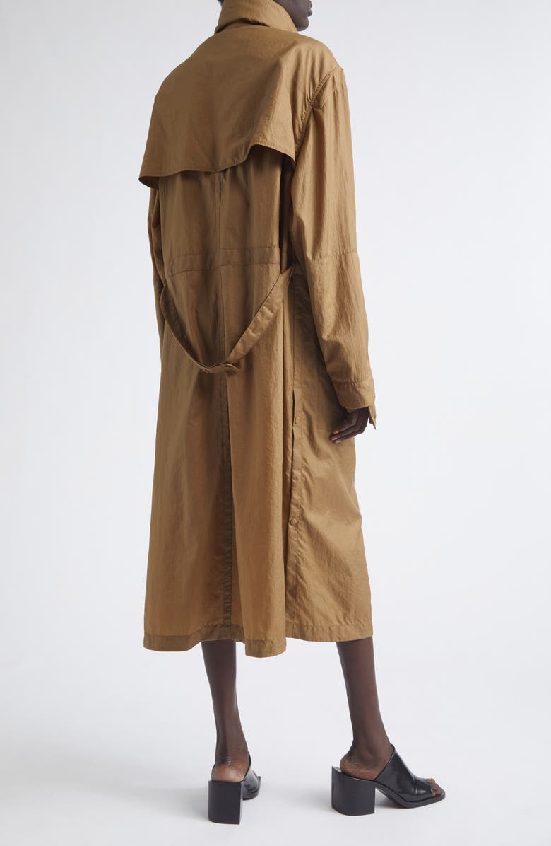 Lemaire Water Repellent Hooded Raincoat, Alternate, color, Cardamom