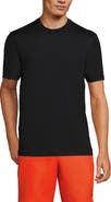 Lands' End Short Sleeve Swim Tee Rash Guard
