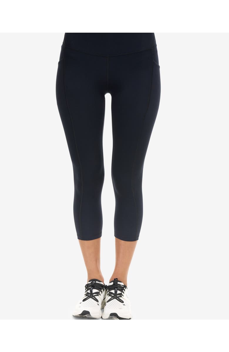 BloqUV Women's Compression Capri Leggings, Main, color, Black