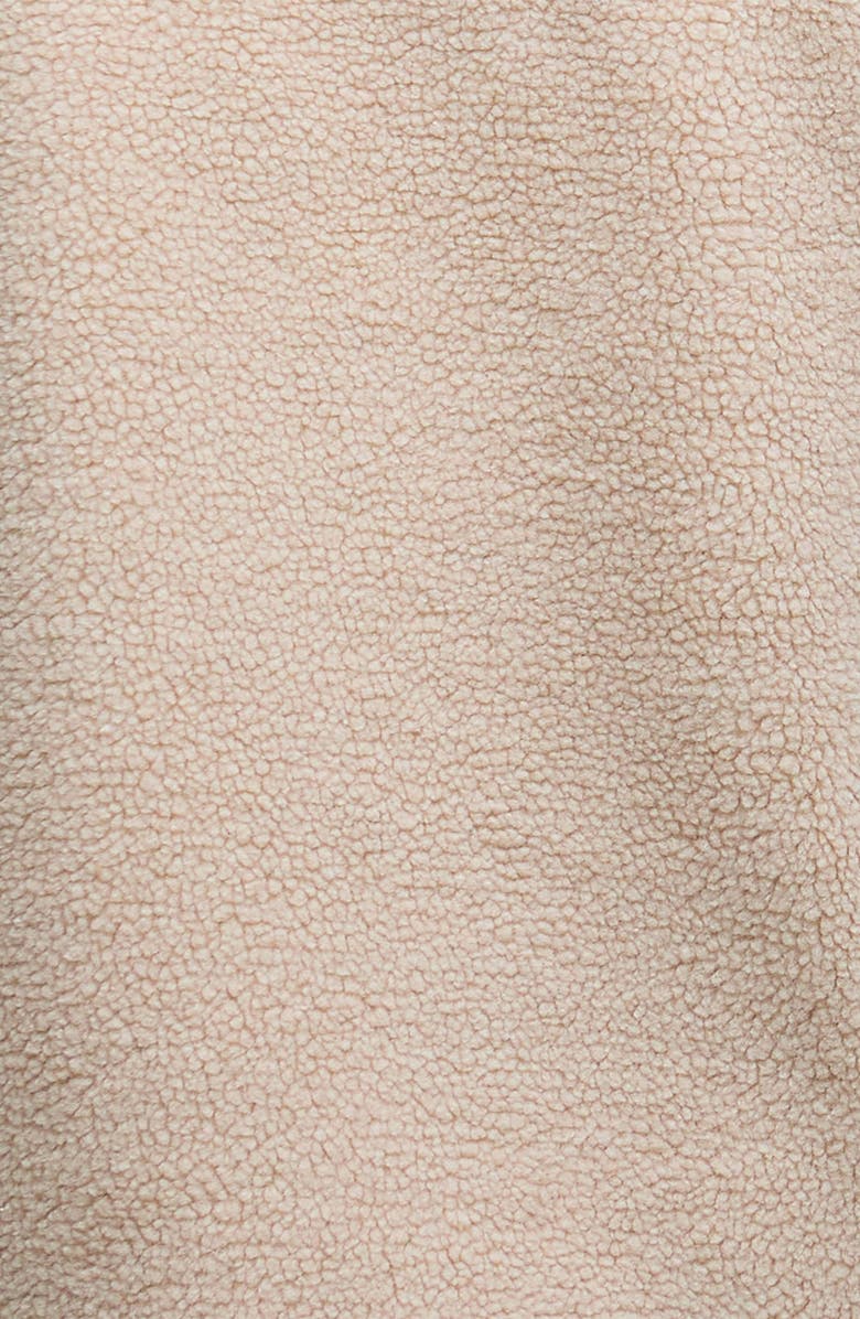 Barbour Laurel High Pile Fleece Quilted Jacket, Alternate, color, Natural Mist