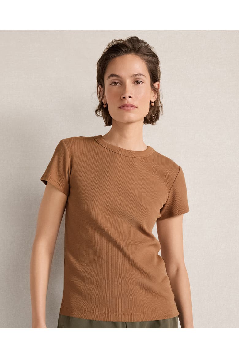 Organic Cotton Short Sleeve Tee, Main, color, Acorn