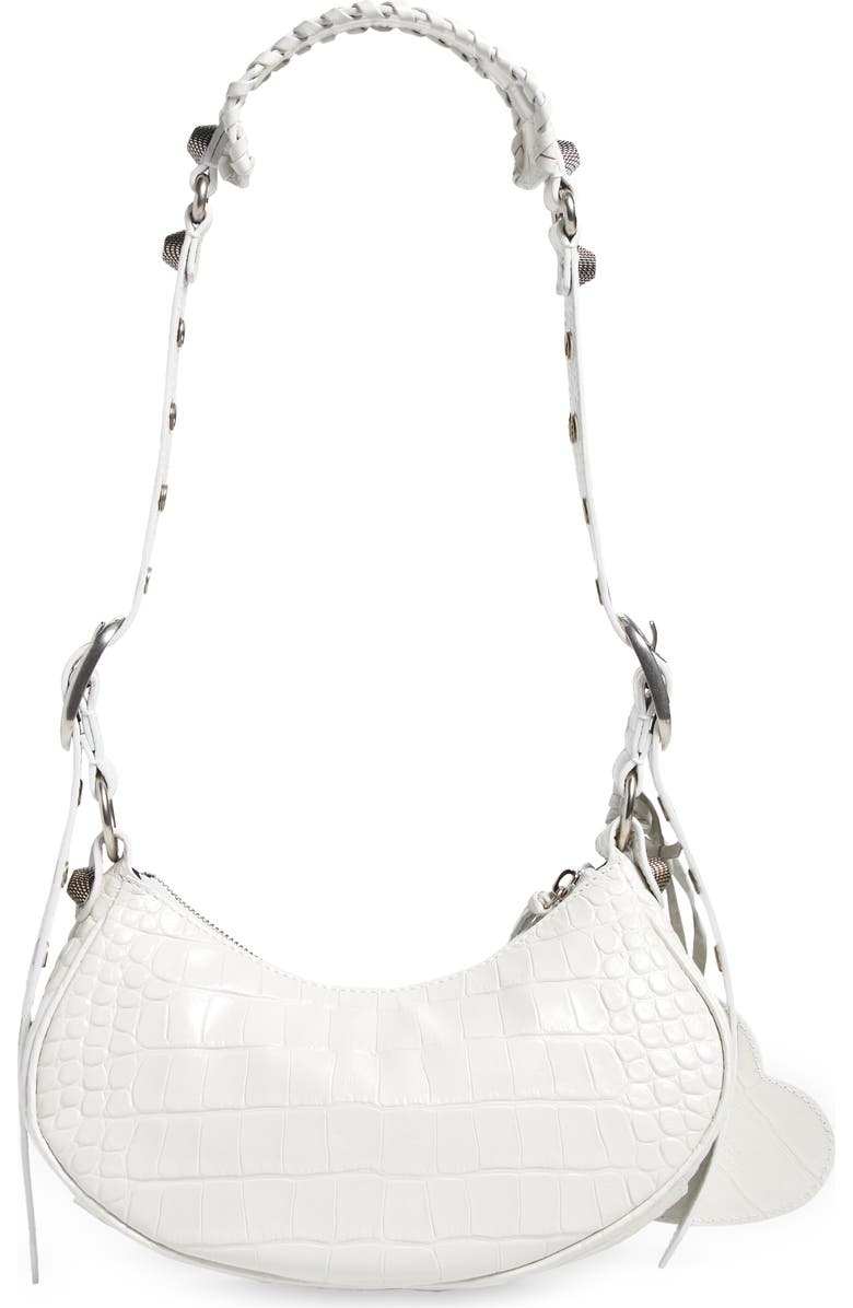 Balenciaga Extra Small Le Cagole Metallic Calfskin Shoulder Bag, Alternate, color,