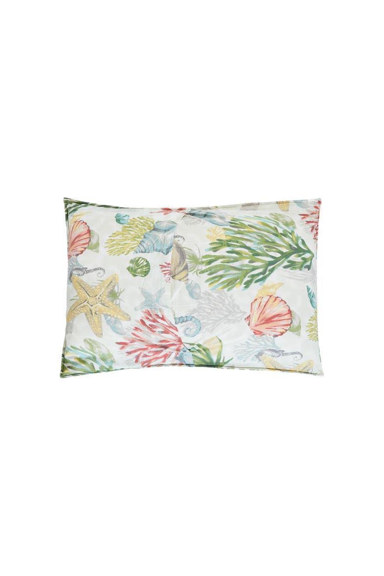 Shellwood Sound Cotton Quilt Set  - Reversible and Machine Washable, Alternate, color, Blue