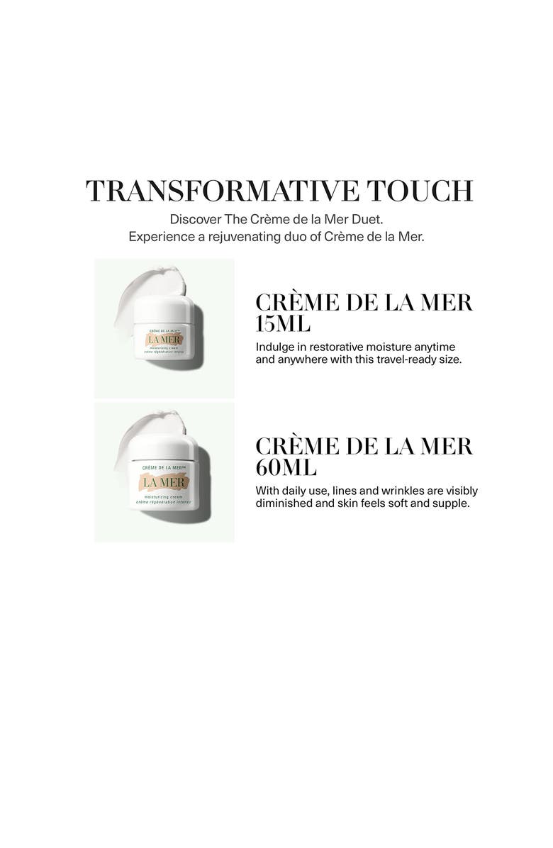 La Mer The Moisturizing Cream Duo (Limited Edition) $480 Value, Alternate, color,
