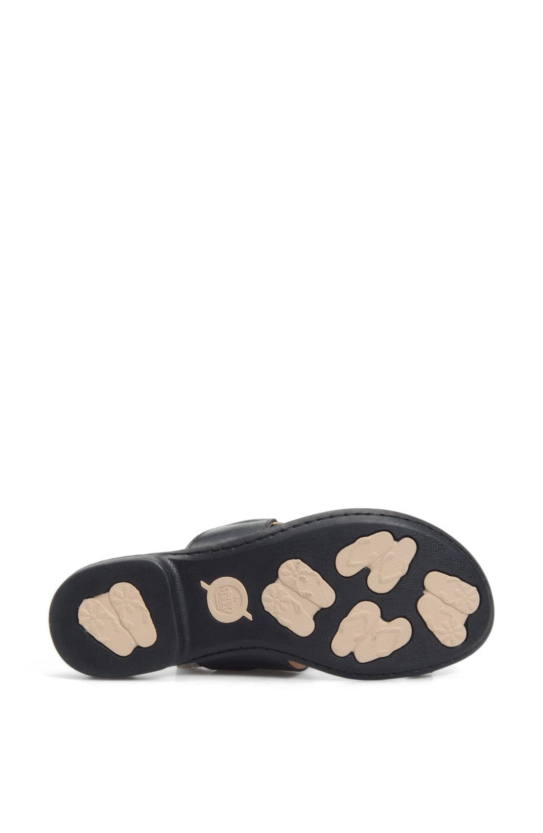 BORN YANA SANDAL, Alternate, color, BLACK