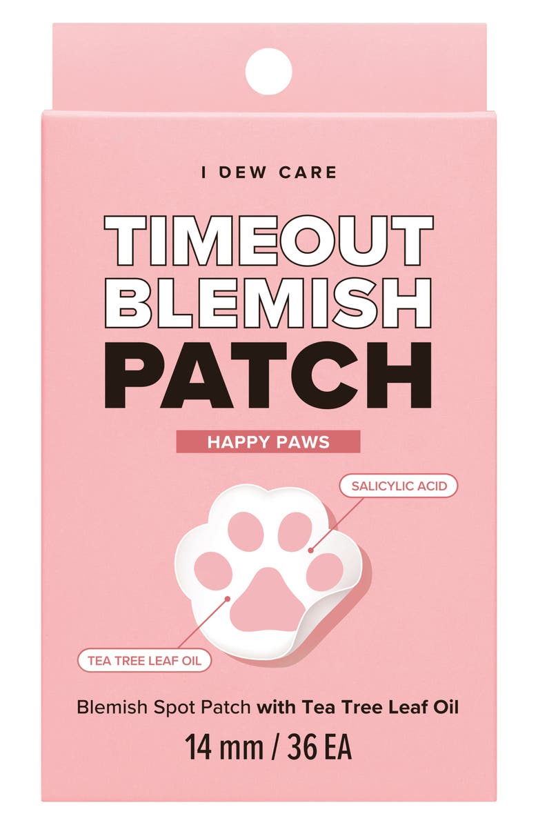 I DEW CARE Timeout Blemish Patches - Happy Paws, Main, color, 
