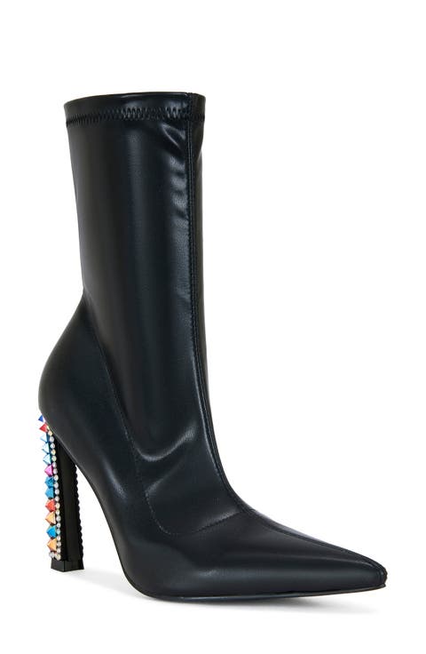 Gryffon Pointed Toe Bootie (Women)