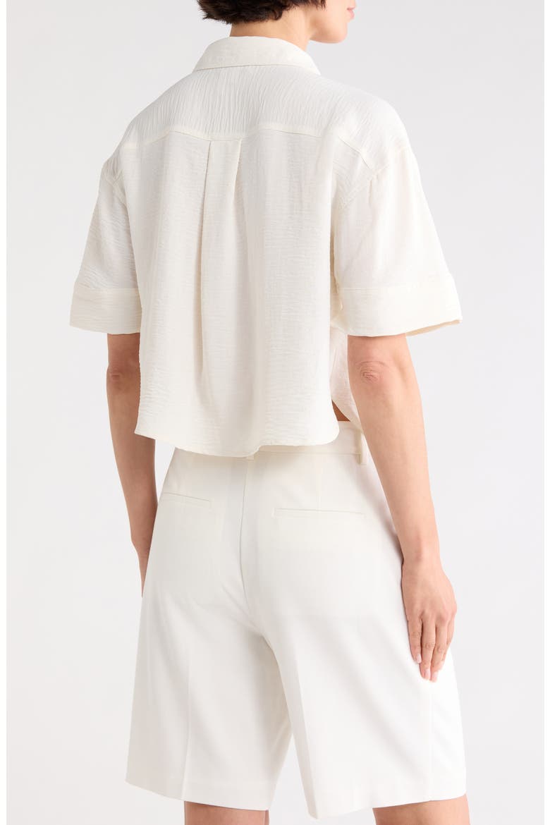 Washer Camp Shirt, Alternate, color, COCONUT
