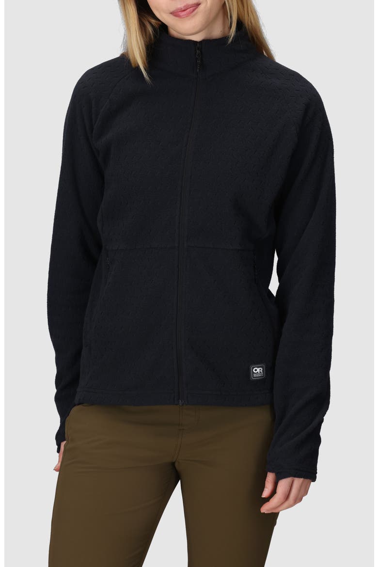 Trail Mix XT Fleece Jacket, Main, color, BLACK