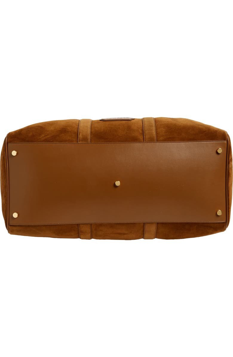 TOM FORD Buckley Suede Duffle Bag, Alternate, color,