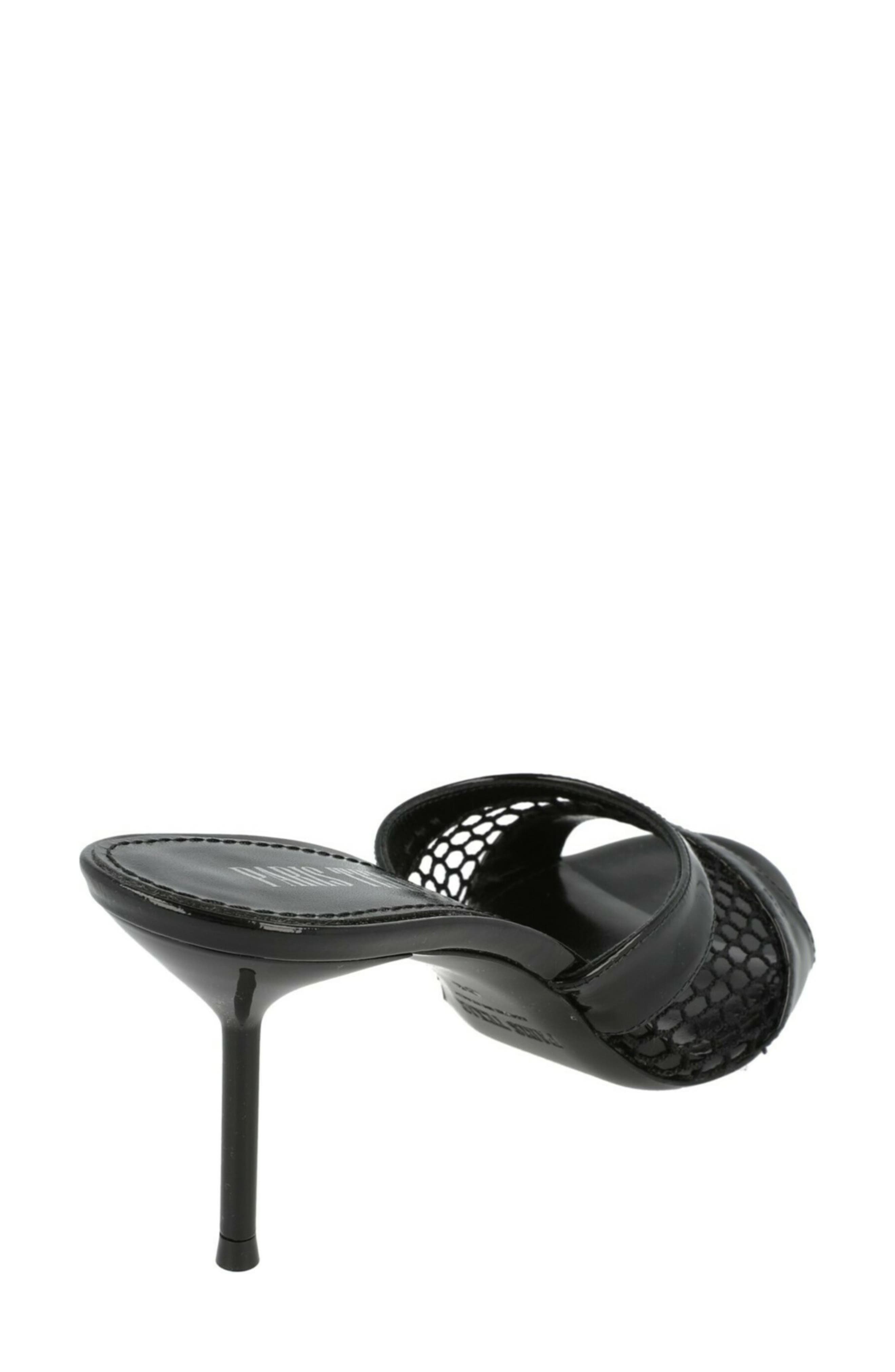 Paris Texas Lidia Slide Sandal, Alternate, color, Black