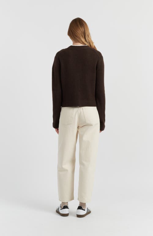 Chinti & Parker Pure Cashmere Cardigan In Brown