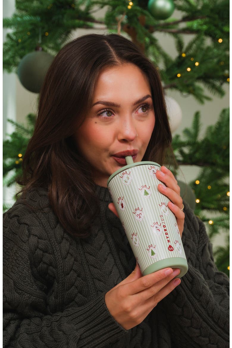 Everyday 20-Ounce Tumbler, Alternate, color, DECK THE HALLS