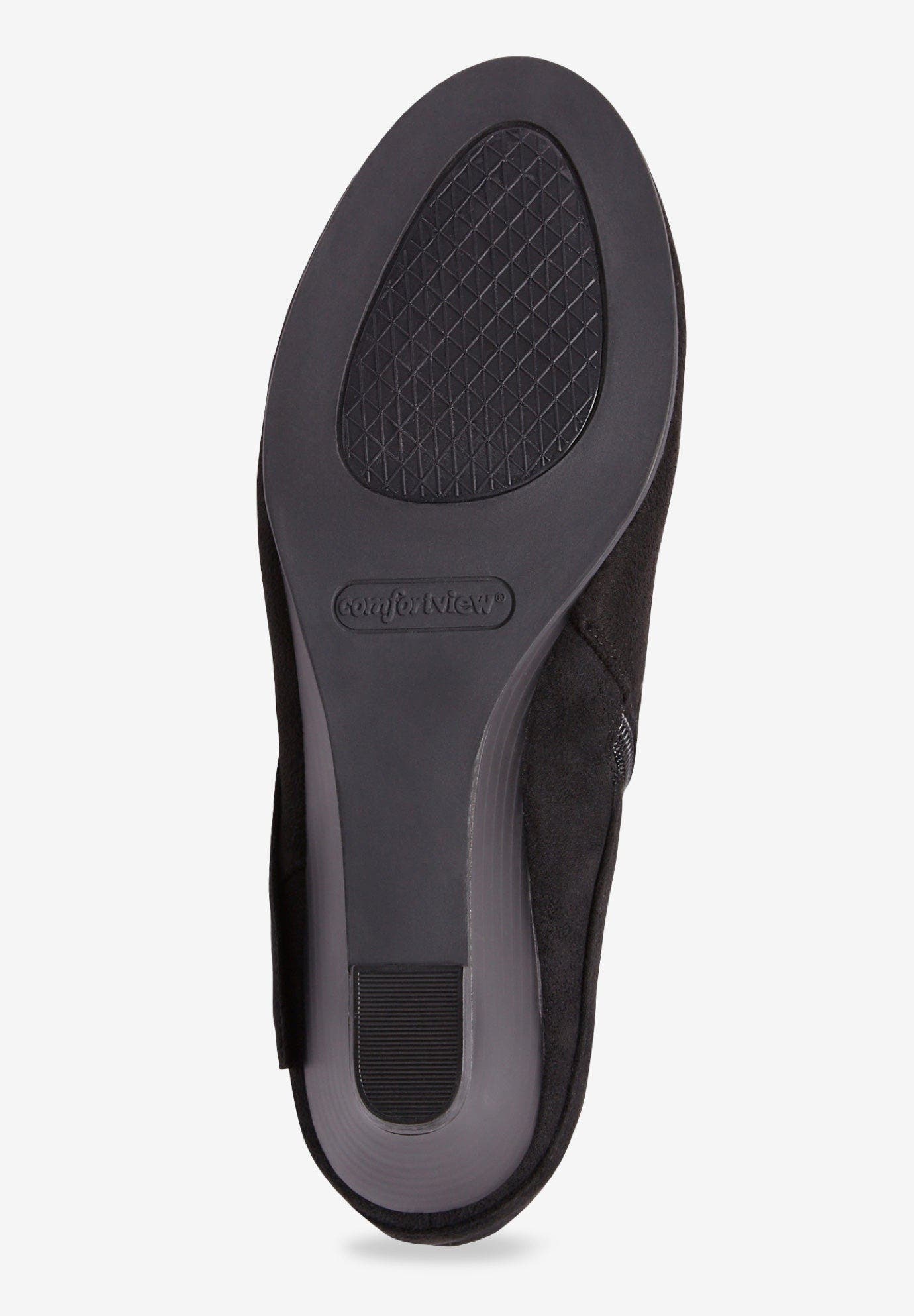 Comfortview The Inez Bootie, Alternate, color, Black